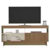 Rack Bancada Tv 65 Pol 160 cm 1P Basculante Cinamomo Off White ARLY