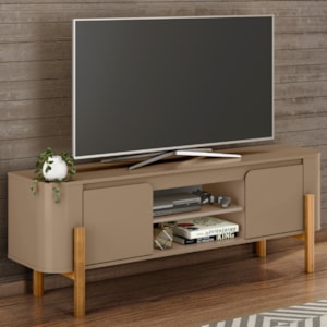 Rack Bancada Tv 65 Pol 160 cm Camburi Fendi BECHARA