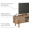 Rack Bancada Tv 65 Pol 160 cm Camburi Fendi BECHARA