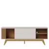 Rack Bancada Tv 65 Pol 160 cm Otawa Off White Matte Freijo Colibri