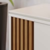 Rack Bancada Tv 65 Pol 160 cm Otawa Off White Matte Freijo Colibri