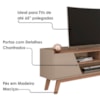 Rack Bancada Tv 65 Pol 160 cm Turim Fendi Freijo BECHARA
