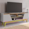 Rack Bancada Tv 65 Pol 160 cm Turim Off White Cinamomo BECHARA