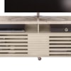 Rack Bancada Tv 65 Pol 2P 182 cm Frizz Calacata Off White MADETEC
