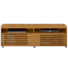 Rack Bancada Tv 65 Pol 2P 182 cm Frizz Cumaru MADETEC