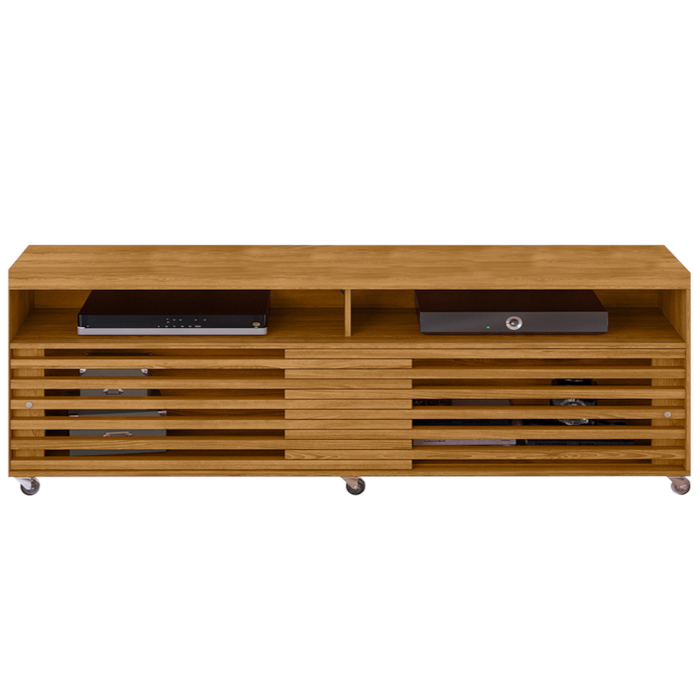 Rack Bancada Tv 65 Pol 2P 182 cm Frizz Cumaru MADETEC
