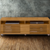 Rack Bancada Tv 65 Pol 2P 182 cm Frizz Cumaru MADETEC