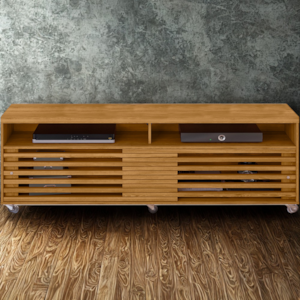 Rack Bancada Tv 65 Pol 2P 182 cm Frizz Cumaru MADETEC