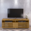 Rack Bancada Tv 65 Pol 2P 182 cm Frizz Cumaru MADETEC