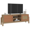 Rack Bancada Tv 65 Pol Nature 160 cm Carvalho Terracota ARLY