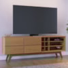 Rack Bancada Tv 70 Pol 180 cm Noronha Freijo Colibri