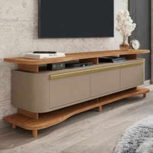 Rack Bancada Tv 75 Pol 180 cm Guarapari Fendi Freijo BECHARA