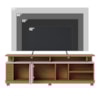 Rack Bancada Tv 75 Pol 180 cm Jurere Freijo Off White Matte Colibri