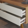 Rack Bancada Tv 75 Pol 200 cm Veneza Freijo Off White Matte Colibri