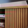Rack Bancada Tv 75 Pol 200 cm Veneza Freijo Off White Matte Colibri