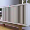 Rack Bancada Tv 75 Pol 218 cm 4 Portas Fortaleza Off White Matte Colibri