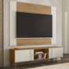Rack E Painel Extensivel Para TV 70 Pol Nature Off White PLLA