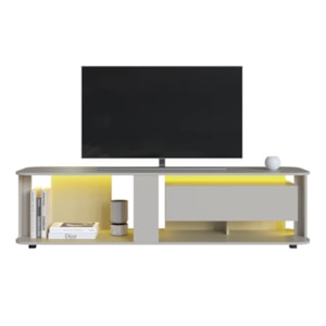 Rack Moderno Com LED 01 Gaveta 180cm Arenas PRODDY Rack Moderno Com LED 01 Gaveta 180cm Arenas PRODDY