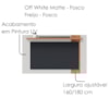 Rack Noronha Painel Leme Tv 70 Pol Extensivel Off White Matte Freijo Colibri