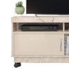 Rack Tv 50 Pol 121 cm 1 Porta Artur Calacata Off White MADETEC