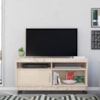 Rack Tv 50 Pol 121 cm 1 Porta Artur Calacata Off White MADETEC