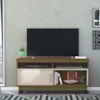 Rack Tv 50 Pol 121 cm 1 Porta Artur Naturale Off White MADETEC
