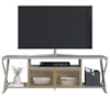 Rack Tv 60 Pol Industrial 160 cm P1033 Arenas Dourado PP
