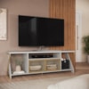 Rack Tv 60 Pol Industrial 160 cm P1033 Arenas Dourado PP