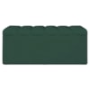 Recamier Calcadeira Bau 90 cm Dalia Linho Verde Musgo Artte