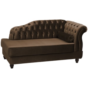 Recamier Diva Chaise Capitone 160 cm Pes MDF Gane SL 942 Veludo Peer Recamier Diva Chaise Capitone 160 cm Pes MDF Gane SL 942 Veludo Peer