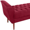 Recamier Grecia 150cm Suede Vermelho MPassos