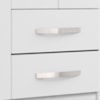 Roupeiro 4P 2G Moden 3565 100 cm Branco Flex INCP