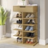 Sapateira Multiuso 1 Gaveta 99X60 cm Agata Hannover DCASA