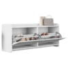 Sapateira Multiuso 2 Portas 130 cm Dalia Branco DCASA