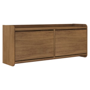 Sapateira Multiuso 2 Portas 130 cm Dalia Cedro DCASA