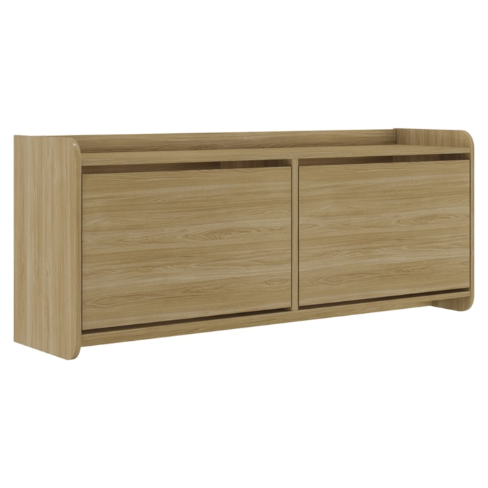 Sapateira Multiuso 2 Portas 130 cm Dalia Hannover DCASA