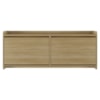 Sapateira Multiuso 2 Portas 130 cm Dalia Hannover DCASA