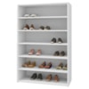 Sapateira Multiuso 72 cm 5 Prateleiras Lais Branco REAJL Moveis