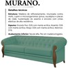 Sofa 2 Lugares 188 cm Murano SL 946 Moll