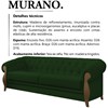Sofa 2 Lugares 188 cm Murano SL 947 Moll
