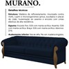 Sofa 2 Lugares 188 cm Murano SL 948 Moll