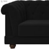 Sofa 2 Lugares 190 cm Ponteio Veludo SL 944 Moll