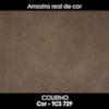 Sofa 2 Lugares Ambar 165 cm Braços Pes Em Madeira Courino TCS 729 MOLL