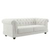 Sofa 2 Lugares Capitone Acorde 190 cm Pes MDF Boucle TCE 1010 MOLL