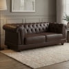 Sofa 2 Lugares Capitone Acorde 190 cm Pes MDF Courino TCS 721 MOLL