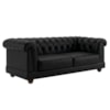 Sofa 2 Lugares Capitone Acorde 190 cm Pes MDF Courino TCS 724 MOLL