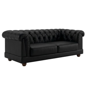 Sofa 2 Lugares Capitone Acorde 190 cm Pes MDF Courino TCS 724 MOLL