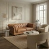 Sofa 2 Lugares Capitone Acorde 190 cm Pes MDF Courino TCS 727 MOLL