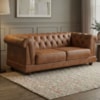 Sofa 2 Lugares Capitone Acorde 190 cm Pes MDF Courino TCS 727 MOLL