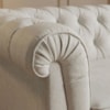 Sofa 2 Lugares Capitone Acorde 190 cm Pes MDF Linho TCS 701 MOLL